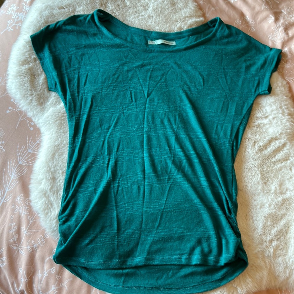 Teal Maurices knit tee *bogo*